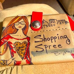 Brighton fashionista leather wallet